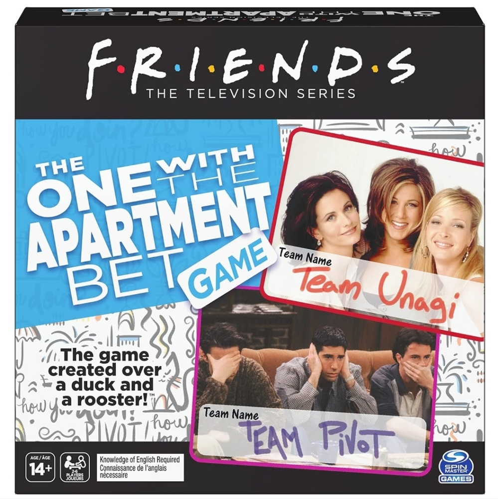 Friends The One with the Apartment Bet Game